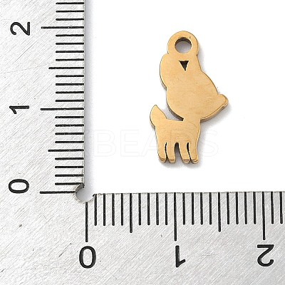 304 Stainless Steel Enamel Pendants STAS-G374-01G-04-1