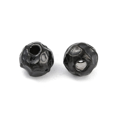 Textured 316 Surgical Stainless Steel Beads STAS-M106-01A-EB-1