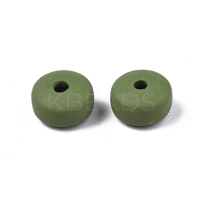 Handmade Polymer Clay Beads Strands CLAY-N008-104-1