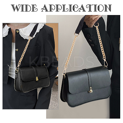 3Pcs 3 Style Plastic Imitation Pearl Beaded/PU Leather Bag Straps DIY-WR0003-16-1