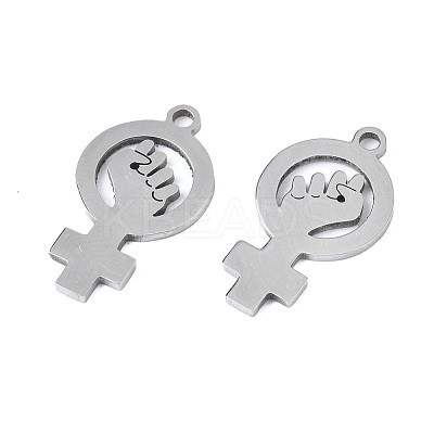 Non-Tarnish 201 Stainless Steel Pendants STAS-T044-277P-1