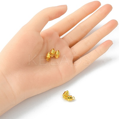 Brass Magnetic Clasps KK-YW0001-57G-1