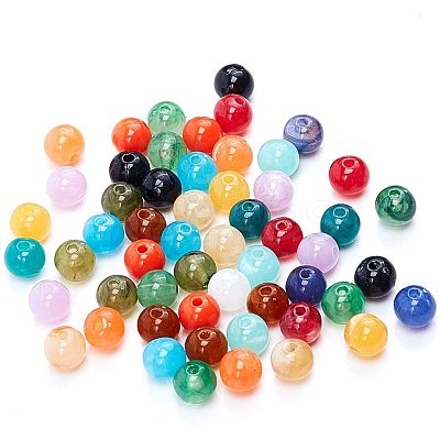 Imitation Gemstone Acrylic Beads OACR-PH0001-02-1