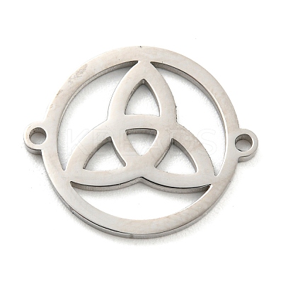 Tarnish Resistant 304 Stainless Steel Connector Charms STAS-P330-05P-1
