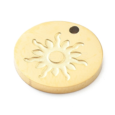 304 Stainless Steel Charms STAS-I327-01G-02-1
