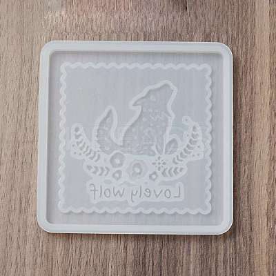 DIY Animal Coaster Silicone Molds DIY-G070-03D-1