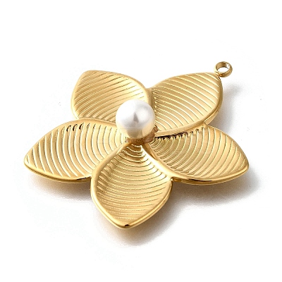 304 Stainless Steel Pendants STAS-V006-01G-02-1