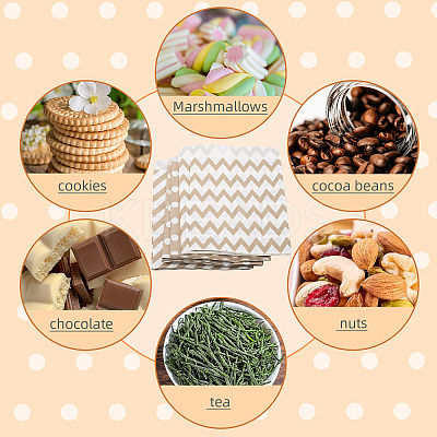 45Pcs 3 Styles Rectangle Kraft Paper Bags CARB-TA0001-14B-1