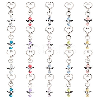 Glass Pearl Keychain KEYC-PH0001-64-1