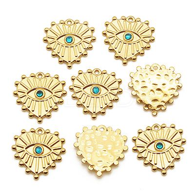 201 Stainless Steel Pendants STAS-S105-LA422-1