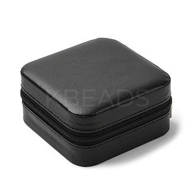 Sqaure PU Leather Jewelry Box PAAG-PW0012-07E-1