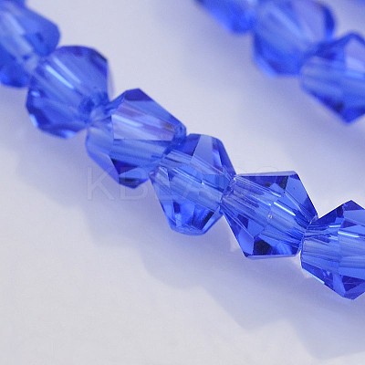 Faceted Bicone Glass Beads Strands EGLA-P017-4mm-10-1