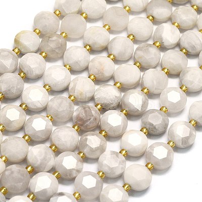 Natural Crazy Agate Beads Strands G-C116-A151-01-1