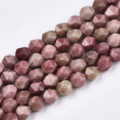 Natural Rhodochrosite Beads Strands G-S368-015A-1