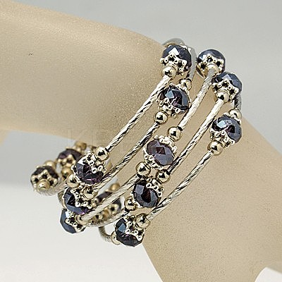 Fashion Wrap Bracelets BJEW-JB00628-03-1