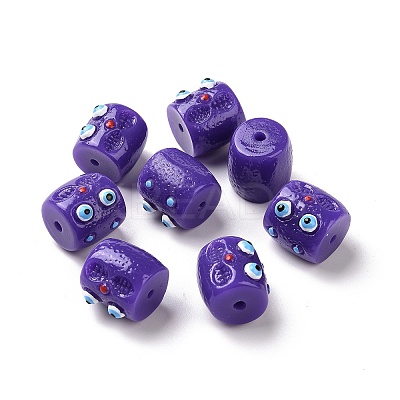 Halloween Opaque Resin Beads LS-RESI-E023-01C-1