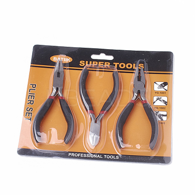 45# Carbon Steel Jewelry Plier Sets PT-T001-04-1