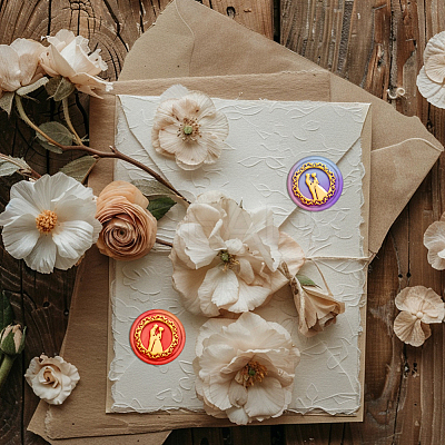 Wax Seal Stamp Set AJEW-WH0208-1155-1