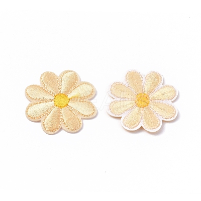 Computerized Embroidery Cloth Iron on/Sew on Patches LS-DIY-WH0162-28N-1
