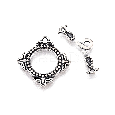 Jewelry Clasps STER-T007-75AS-1