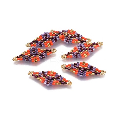 MIYUKI & TOHO Handmade Japanese Seed Beads Links SEED-E004-I06-1