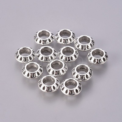 Tibetan Style Alloy European Beads EAA386Y-1
