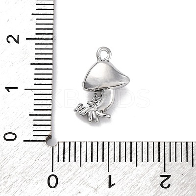 Brass Micro Pave Cubic Zirconia Pendants KK-D288-06P-1