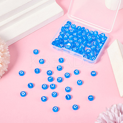 100Pcs 5 Styles Transparent Acrylic Beads OACR-TA0003-48B-1