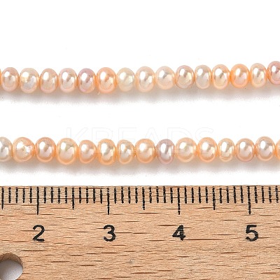 Natural Cultured Freshwater Pearl Beads Strands PEAR-C004-18A-1