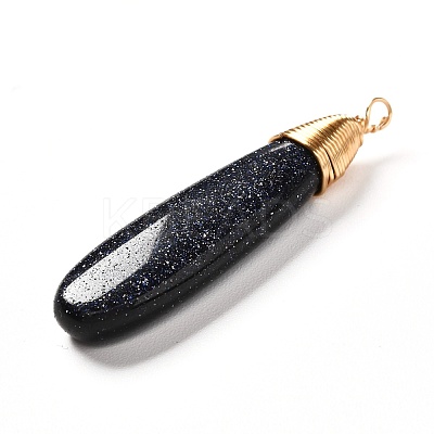 Natural & Synthetic Mixed Stone Pendants PALLOY-JF00893-1