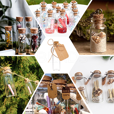 DIY Wish Bottle Pendant Decoration Making Kit DIY-BC0006-86-1