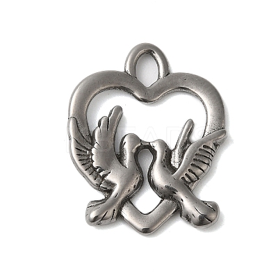 Non-Tarnish 304 Stainless Steel Pendants STAS-N103-58P-1
