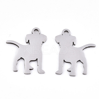 Non-Tarnish 201 Stainless Steel Pendants STAS-S081-050-1