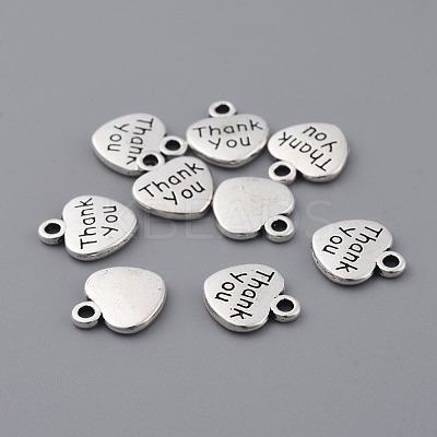 Tibetan Style Alloy Charms TIBEP-A15913-AS-NR-1