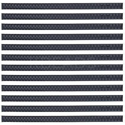 22Pcs Plastic Firm Headband Non-slip Strip DIY-CY0003-03A-1