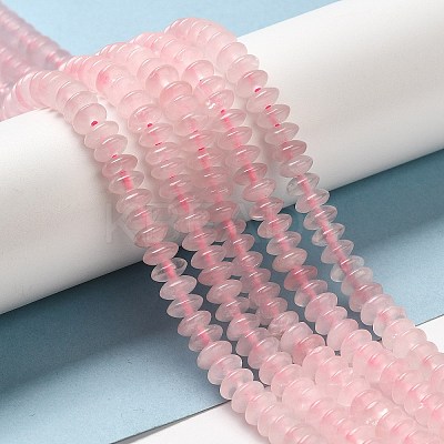 Natural Rose Quartz Beads Strands G-Z030-A08-01-1