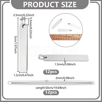 Stainless Steel Big Pendants DIY-NB0013-66-1