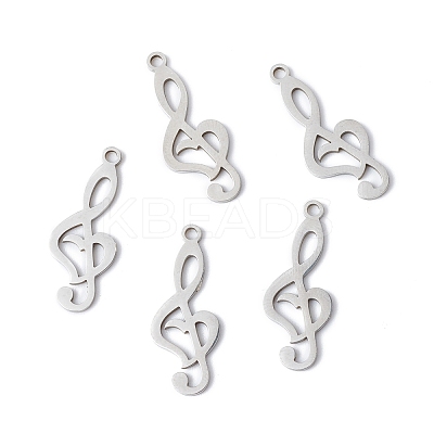 Non-Tarnish 201 Stainless Steel Pendants STAS-A064-01P-1
