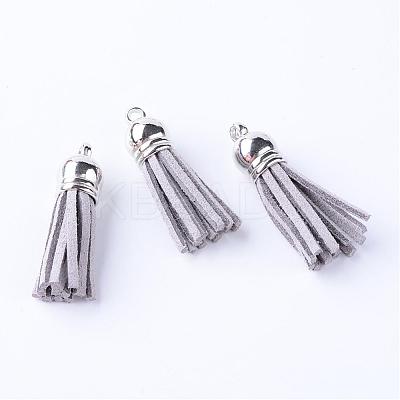 Faux Suede Tassel Pendant Decorations FIND-T002-A28-1