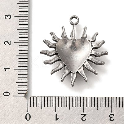 304 Stainless Steel Pendants STAS-H223-15AS-01-1