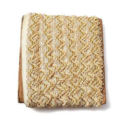 Polyester Curtain Lace Trimmer Ribbon DIY-WH0292-85A-1