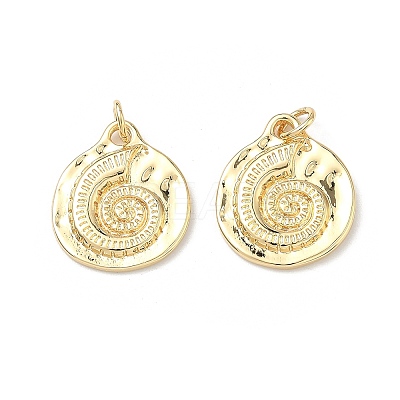 Brass Pendants X-KK-C252-13G-1