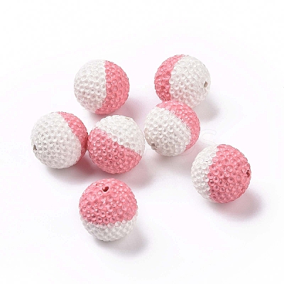 Polymer Clay Rhinestone Beads RB-L029-05F-1