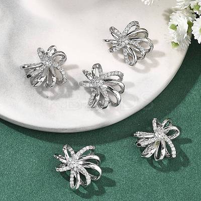SHEGRACE Valentine's Day Brass Clear Cubic Zirconia Pendants XGRQ3P249-573P-1
