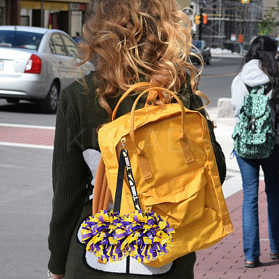 6Pcs Cloth Pom Pom Holder for Backpack Cheer AJEW-CN0003-89-1