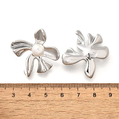 304 Stainless Steel Stud Earrings EJEW-C133-03P-1