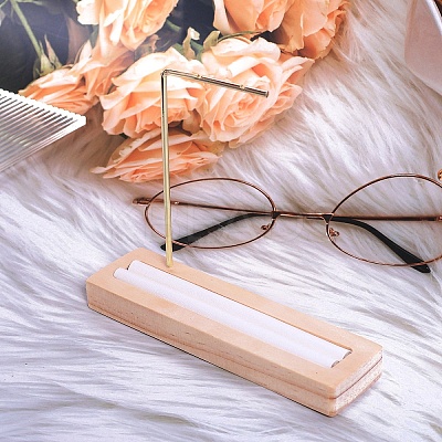 L Shaped Metal Bar Earrings Display Stands PW-WG2E3E8-01-1