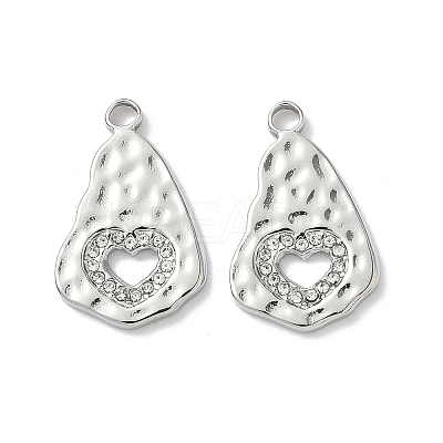 304 Stainless Steel Pendants STAS-H483-20P-1