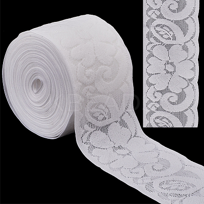 6.25M Nylon Elastic Lace Trim OCOR-GF0003-77A-1