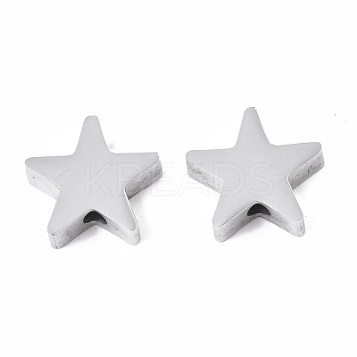 Tarnish Resistant 304 Stainless Steel Beads STAS-S079-184B-P-1
